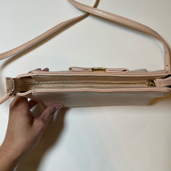 Kate Spade Renny Drive Sienna Small Crossbody Purse - Pink/Tan - Picture 7 of 10